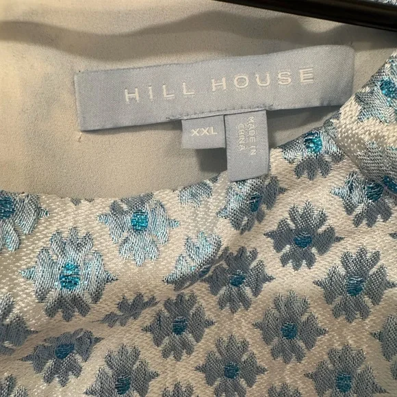 NWOT Hill House Home Araminta Dress in Blue Snowflake XXL - Picture 3 of 4